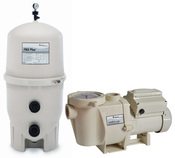 Custom Pentair Pool Pump and D.E. Filter Equipment Bundle - Item PentairDEBundle