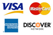 We accept all major credit cards