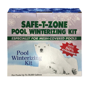 Safe-T-Zone Winterizing Kit for Mesh Covered Pools 30,000 gal - Item 2683
