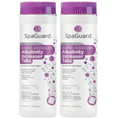 SpaGuard Rapid-Dissolve Alkalinity Increaser Tabs - 1.25 lbs - 2 Pack - Item 42661-2