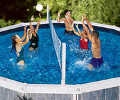 Swimline Pool Jam Combo - Volleyball/Basketball for Aboveground Pools - Item 9191