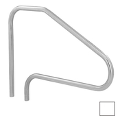 S.R. Smith 4-Bend Safety Hand and Stair Rail with Sealed Steel - Pearl White - Item DMS-101A-VW