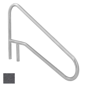 S.R. Smith Sloped Braced Safety Hand and Stair Rail - Rock Gray - Item DMS-102A-RG
