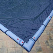 27 Round Above Ground Winter Pool Cover 10 Year Blue/Black - Item GPC-70-9106