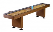 Challenger 12 ft. Shuffleboard with Walnut Finish - Item NG1212