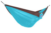 Vivere Parachute Double Hammock - Chocolate Turquoise - Item PAR27