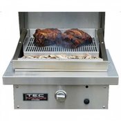 TEC Patio FR Infrared 18" Smoker and Roaster Plus Chip Corral - Item PFRSMKR