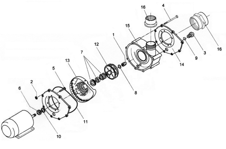 Speck Pumps 2180-G replacement parts