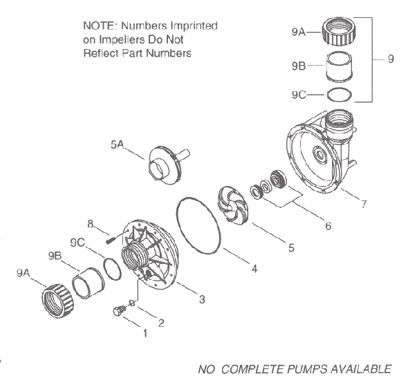 Premier 325 replacement parts