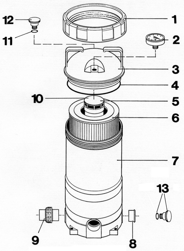 Speck Pumps AC75AC100-AC150 replacement parts