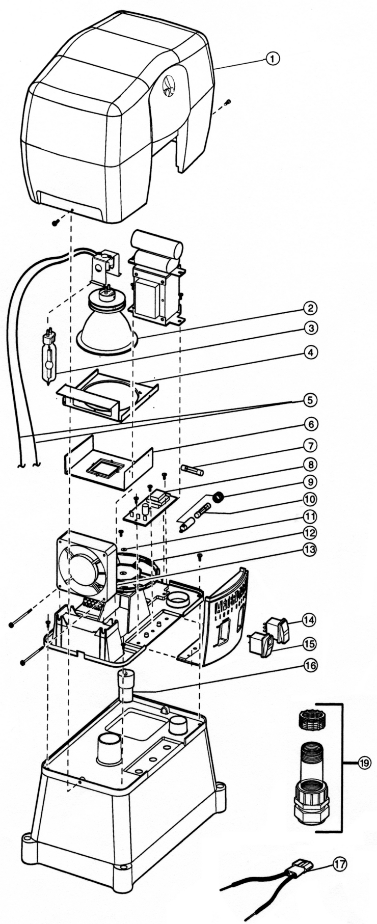 Polaris AfterDark-Lighting-System replacement parts