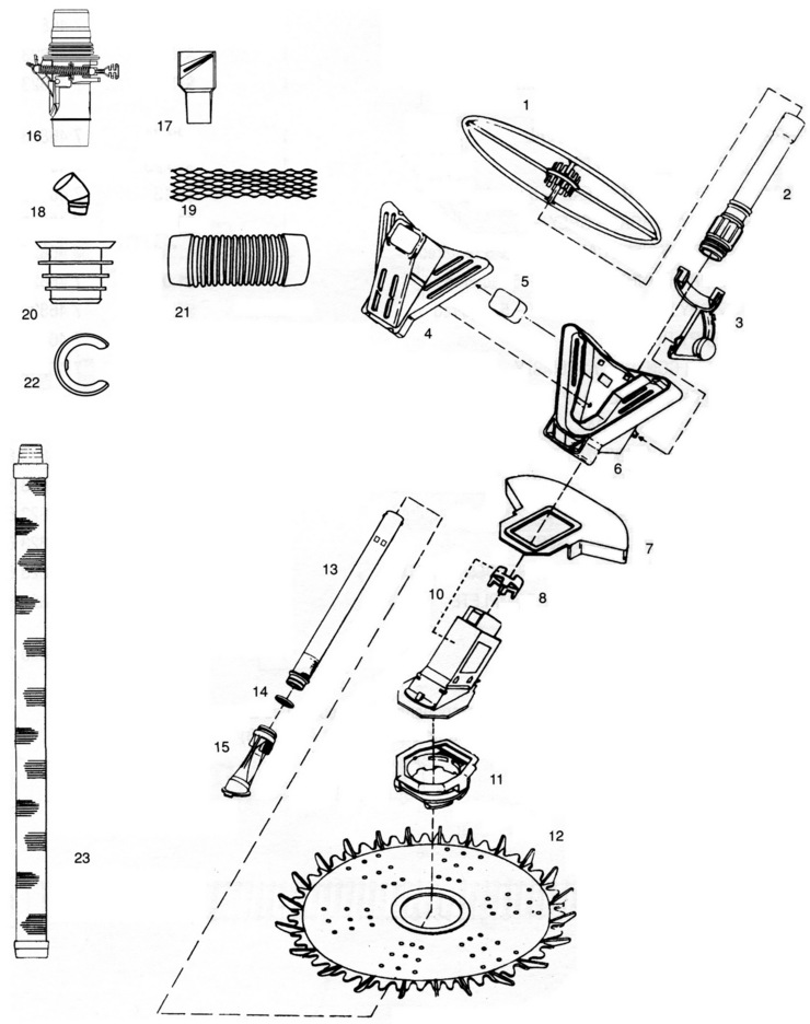 Zodiac Alpha-2 replacement parts
