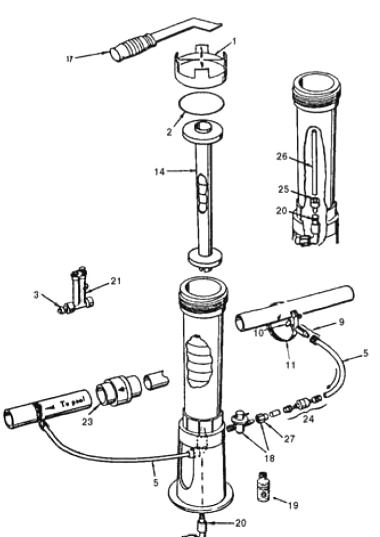 Pentair Automatic-Feeder-Models-300-302-30019-30 replacement parts