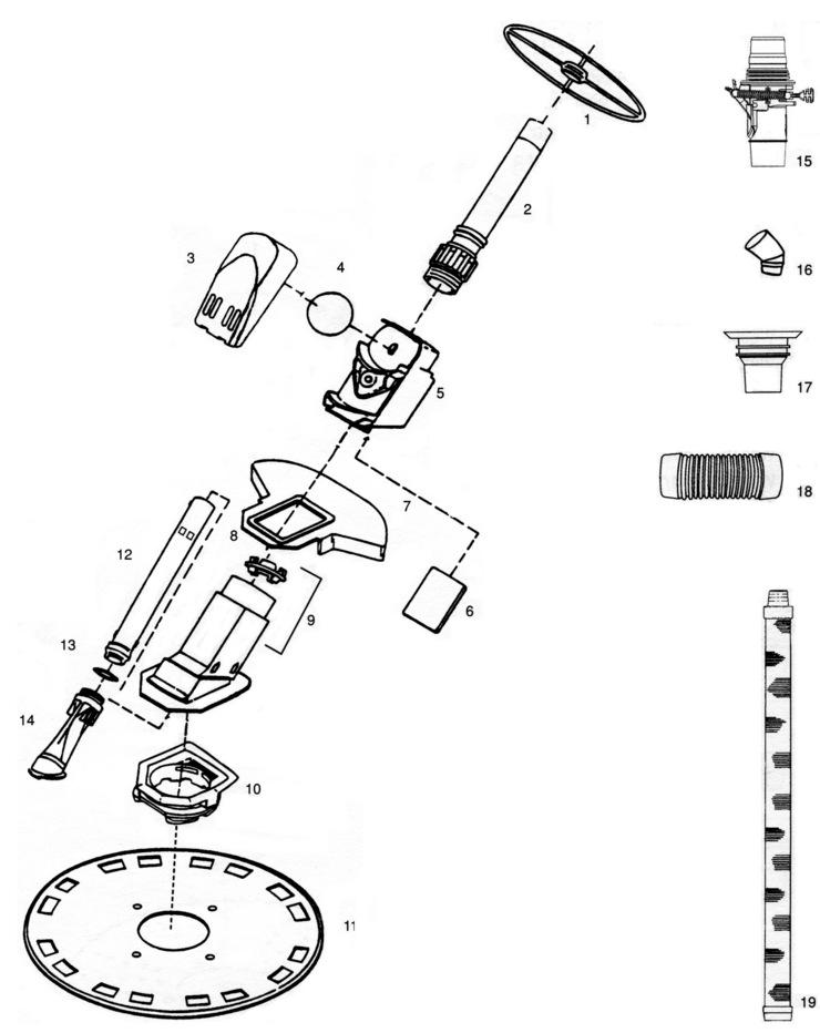 Zodiac Beta replacement parts