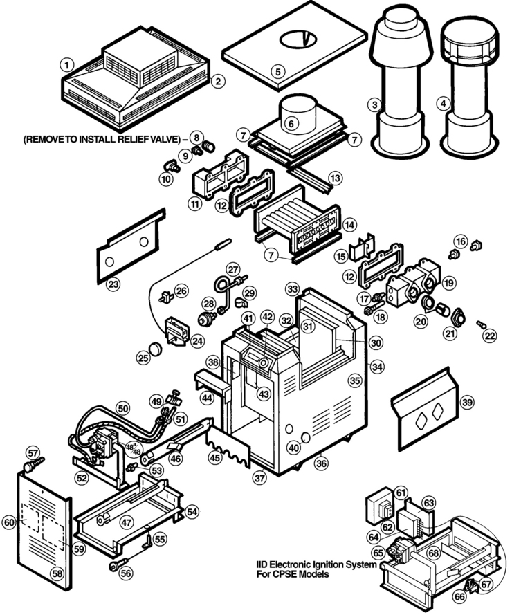 Hayward CPSCPSE-Models-5201820 replacement parts