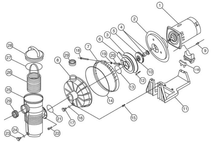 Pentair Challenger-High-Pressure-Pump replacement parts