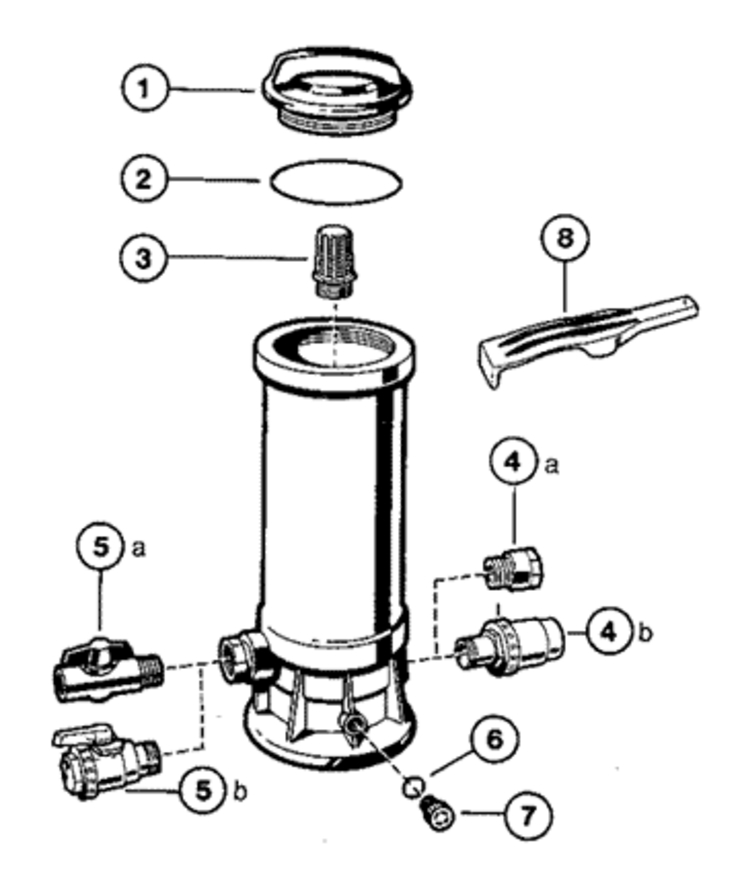 Hayward Chemical-Feeder-Series-C250CF-500CF-1100 replacement parts