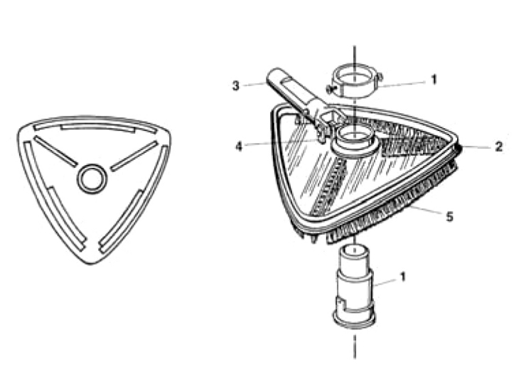 Pentair Clear-View-Vacuum-Model-196 replacement parts