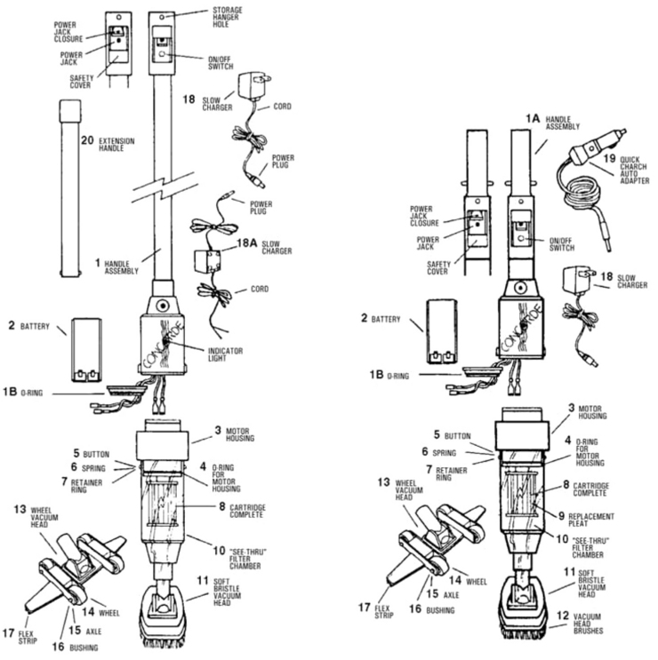 Pentair Concorde replacement parts