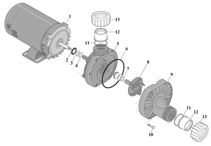 Sta-Rite DuraJet-Tub-Pump-JT-Series replacement parts