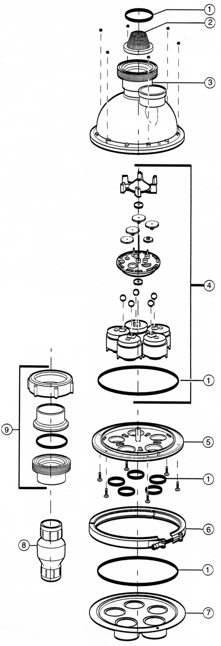 Polaris Dust-Vac replacement parts