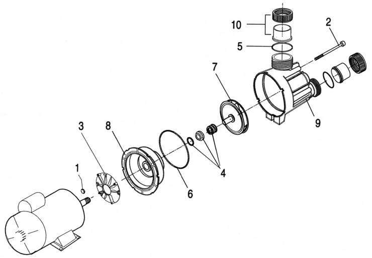 Speck Pumps E440 replacement parts