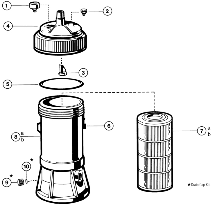 Hayward EasyClear replacement parts