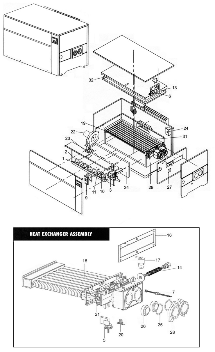 Lochinvar EnergyRite2 replacement parts