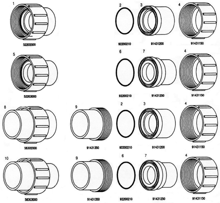 Aqua-Flo Fittings-2 replacement parts