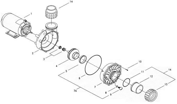 Aqua-Flo FloMaster-FMXP3 replacement parts