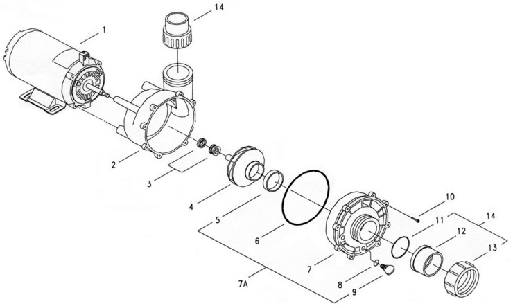 Aqua-Flo FloMaster-XP2 replacement parts