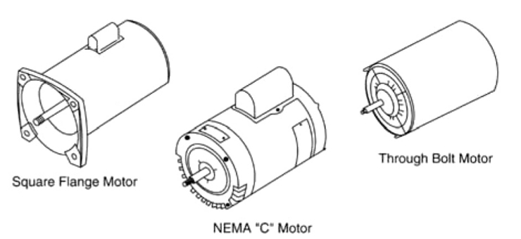 Pentair Full-Rated-Nema-C-Motors-60Hz-Black replacement parts