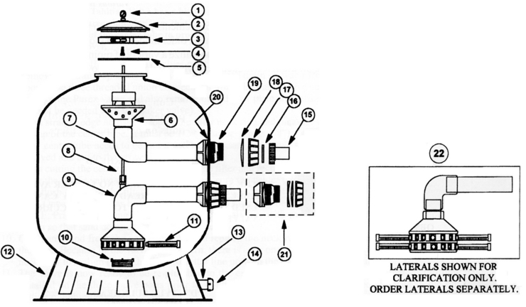 Waterco / Baker Hydro HRV-Series-Parts-Current replacement parts