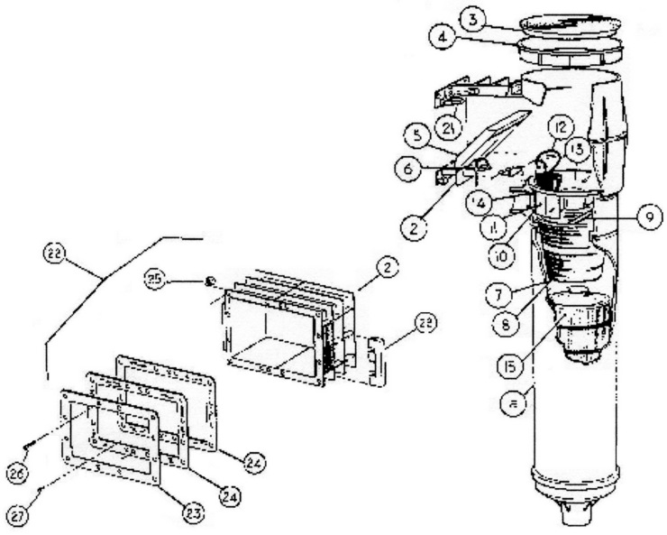Waterco / Baker Hydro HydroPakMesh replacement parts
