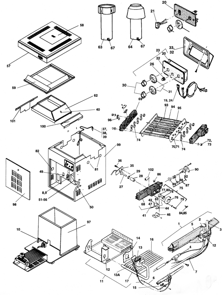 Jandy Laars-Lite2-LJ-Mfg-2003Present replacement parts