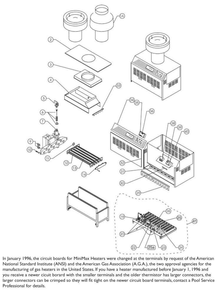 Pentair MiniMax-Series-Model-900 replacement parts