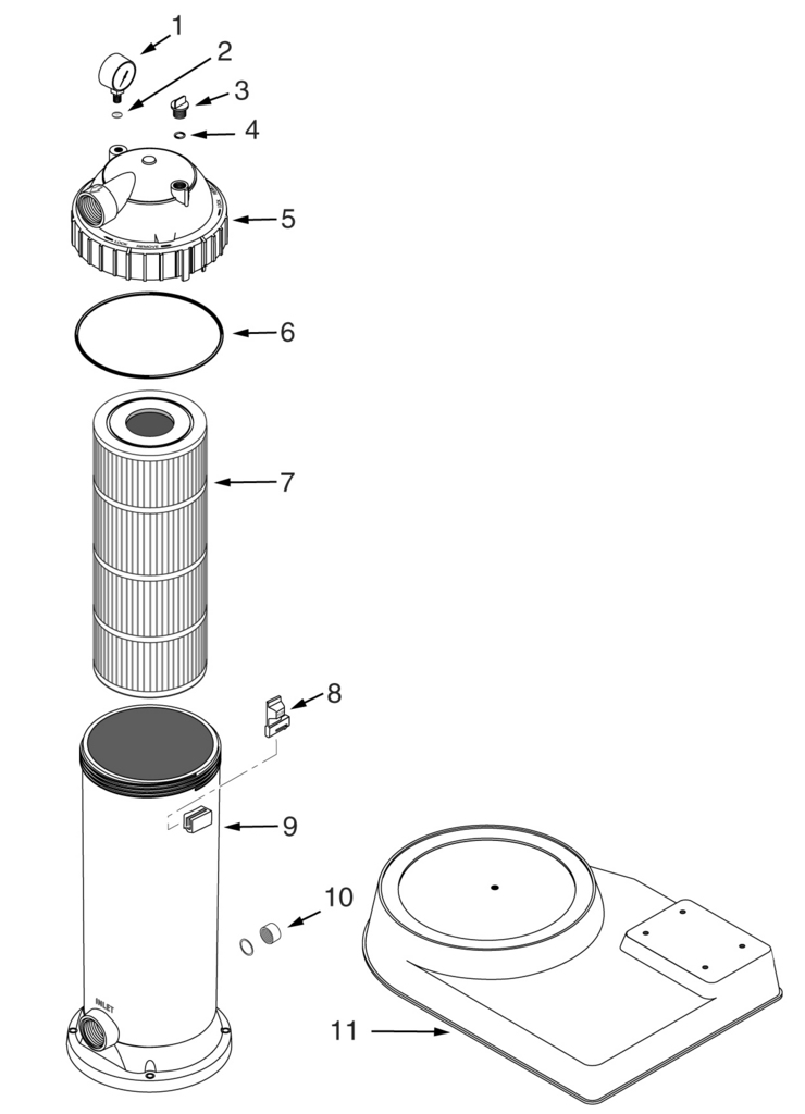 Sta-Rite PRC-Above-Ground-Filter-System replacement parts