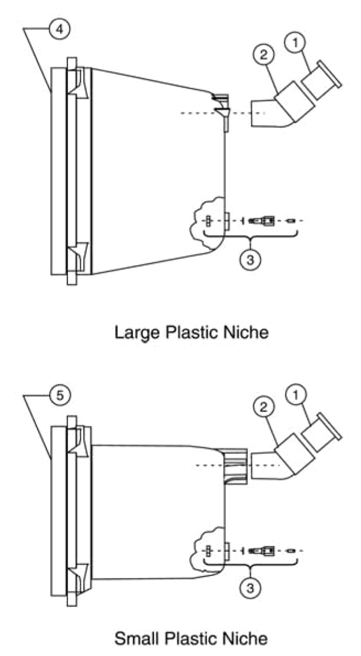 Pentair Plastic-Concrete-Niches replacement parts