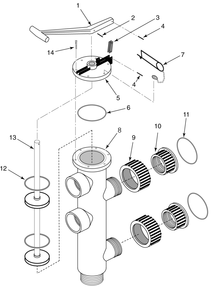 Sta-Rite Plastic-Valve replacement parts