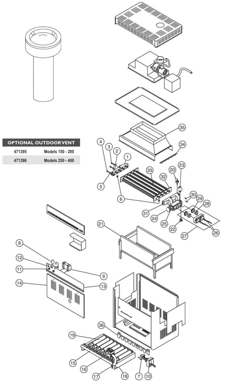 Pentair PowerMax-Series replacement parts