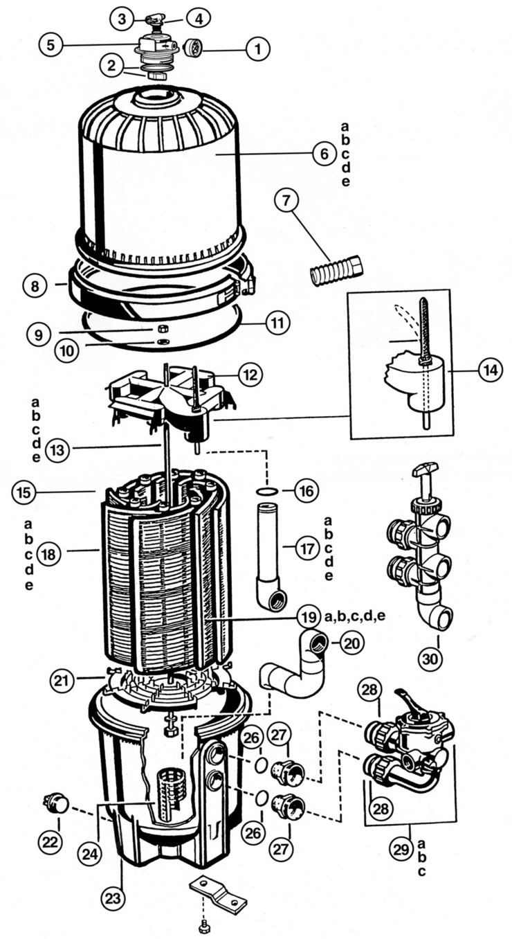 Hayward ProGrid replacement parts