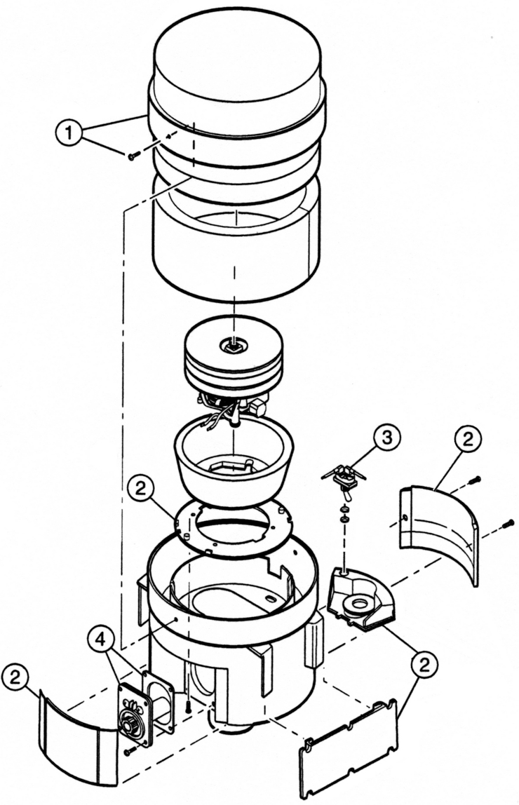 Polaris QT-Blower replacement parts