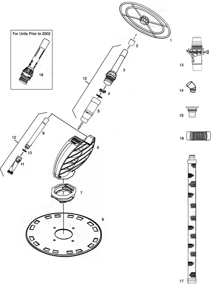 Zodiac Ranger replacement parts