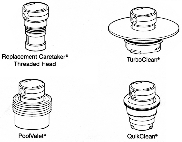 Polaris RetroClean-Cleaning-Heads replacement parts