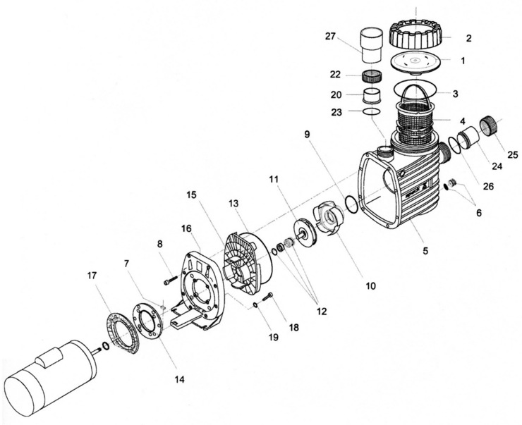 Speck Pumps S90 replacement parts