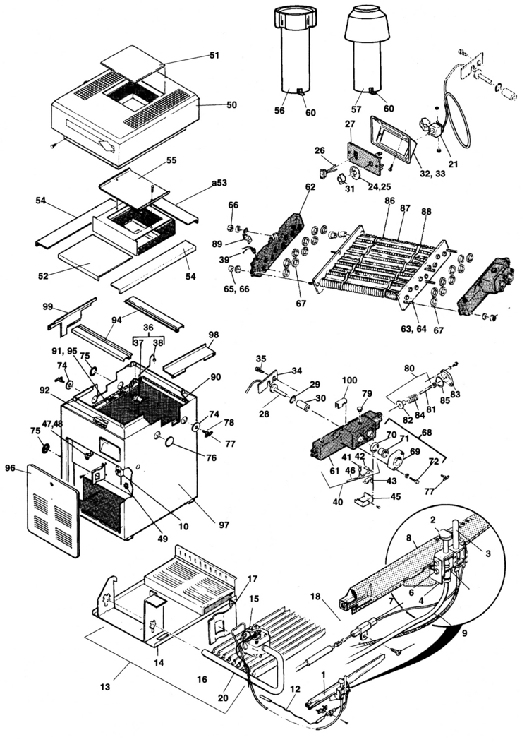 Jandy Series-2-ESG-Mfg19931996 replacement parts