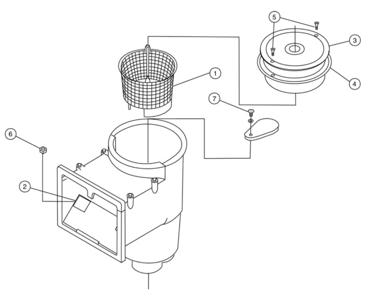 Pentair SkimClean-Skimmers replacement parts