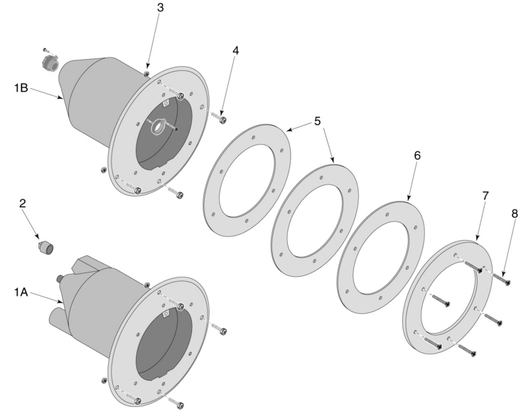 Sta-Rite Small-Light-Niche replacement parts