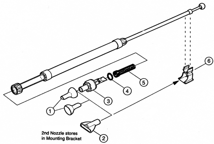Polaris Spa-Wand replacement parts