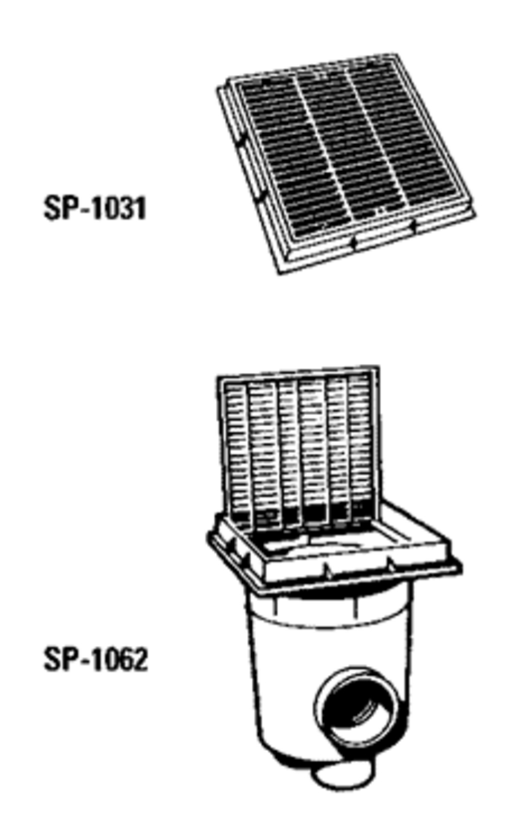 Hayward Square-Frames-Grates replacement parts